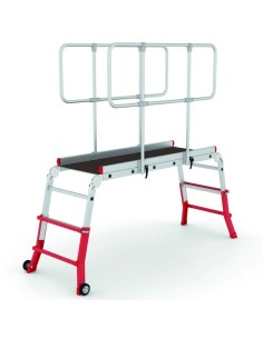 Plataforma profesional telescópica DUAL 2-3 peldaños - PERSUM