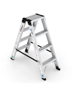 Escalera profesional OLYMPUS de tijera doble subida de 4 a 10 peldaños | PERSUM