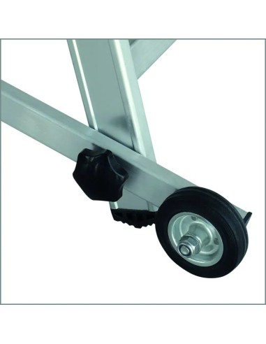 Escalera profesional SITRA con estructura soldada en aluminio de 7 peldaños | PERSUM