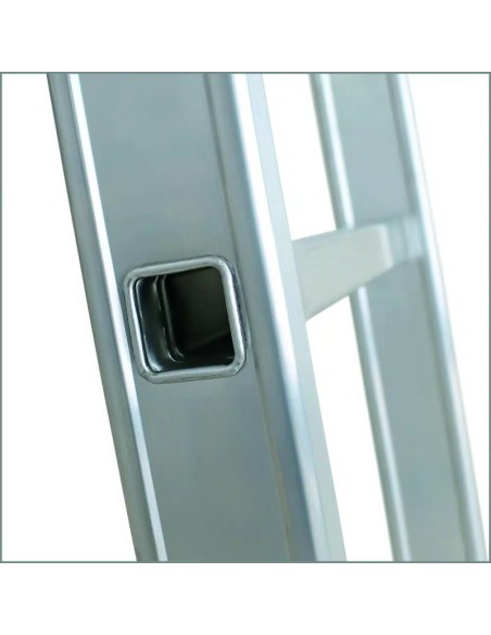 Escalera profesional multiposición y telescópica Aquiles 4x4 peldaños | PERSUM