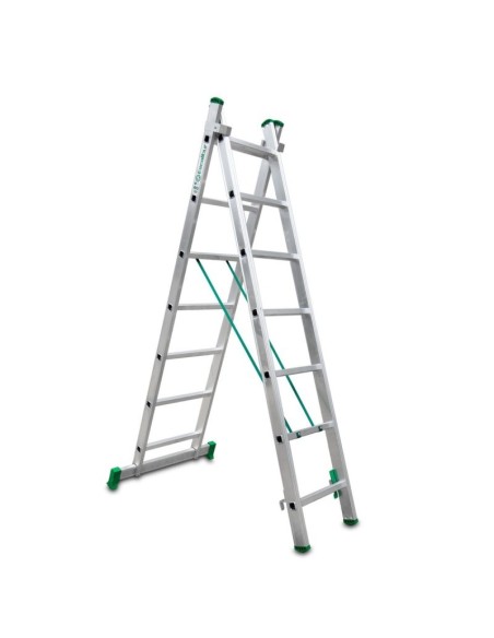 Escada doméstica multiusos ES-DOUBLE e dois troços - Escalibur