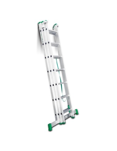 Escada doméstica multiusos ES-TRIPLE7 e três troços - ESCALIBUR