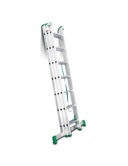 Escada doméstica multiusos ES-TRIPLE7 e três troços - ESCALIBUR