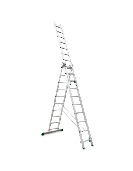Escada doméstica multiusos ES-TRIPLE10 e três troços - ESCALIBUR