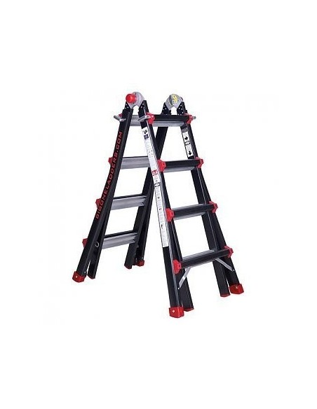 Escalera profesional telescópica 4x4 peldaños - BIG ONE