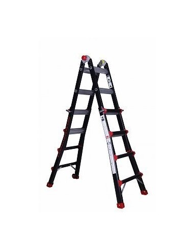 Escalera profesional telescópica 4x4 peldaños - BIG ONE