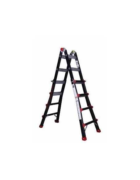 Escalera profesional telescópica 4x4 peldaños - BIG ONE