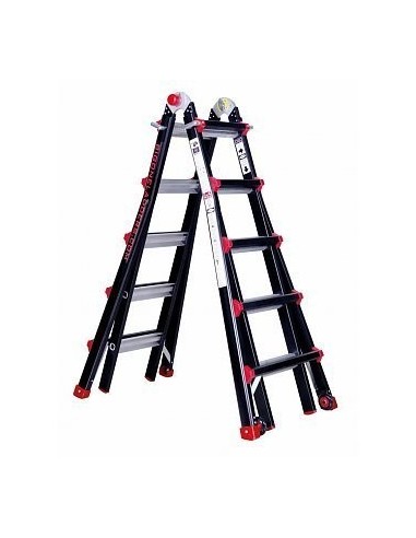 Escada telescópica profissional 4x5 degraus - BIG ONE