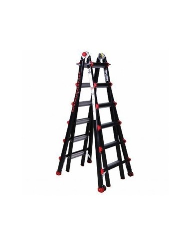 Escada telescópica profissional 4x6 degraus - BIG ONE