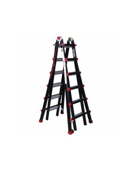 Escada telescópica profissional 4x6 degraus - BIG ONE