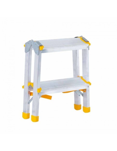 Escada doméstica dupla com degraus 2x2 - EUROSTAIRS