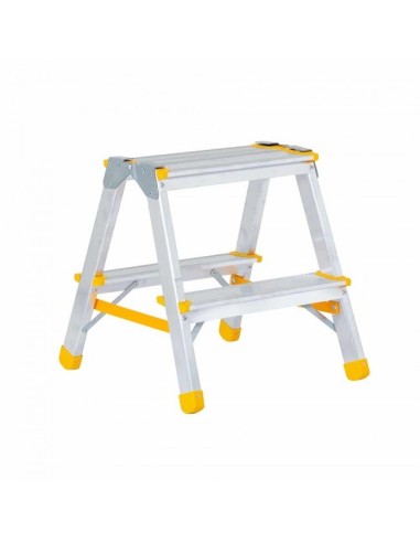 Escada doméstica dupla com degraus 2x2 - EUROSTAIRS