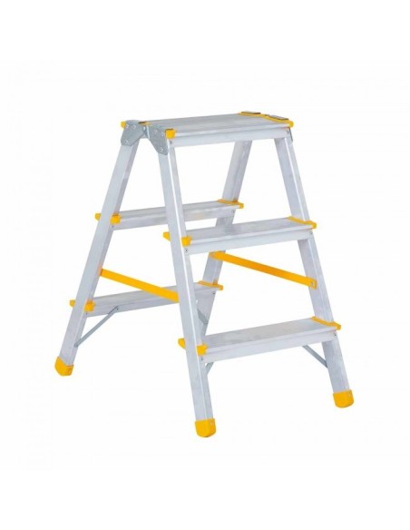 Escada doméstica dupla com degraus 2x3 - EUROSTAIRS