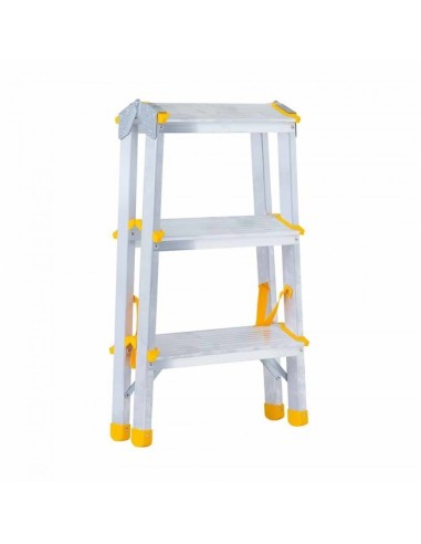 Escada doméstica dupla com degraus 2x3 - EUROSTAIRS