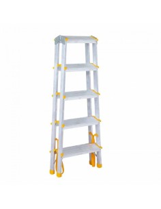 Escada doméstica dupla com degraus 2x5 - EUROSTAIRS 2