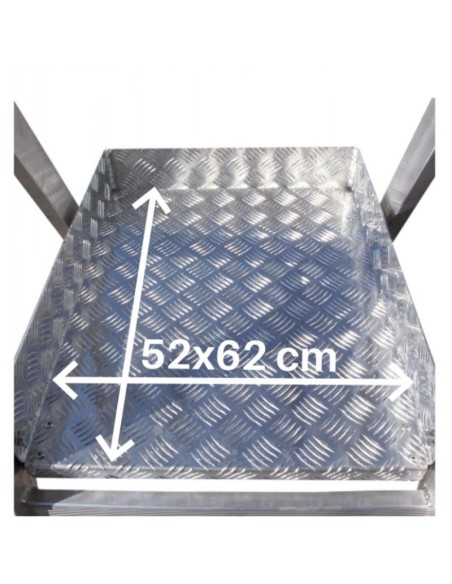 Escalera profesional de almacén de 14 peldaños - FARAONE