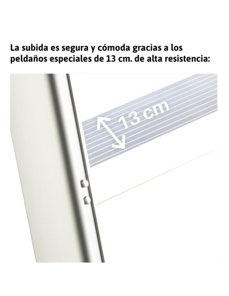 Escalera profesional de almacén DOMUS4 - FARAONE