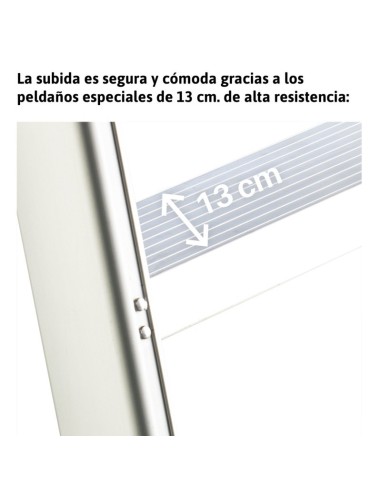 Escalera profesional de almacén DOMUS6 - FARAONE