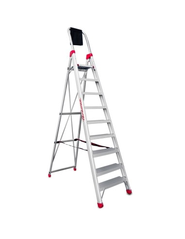 Escalera profesional de almacén DOMUS9 9 peldaños - FARAONE