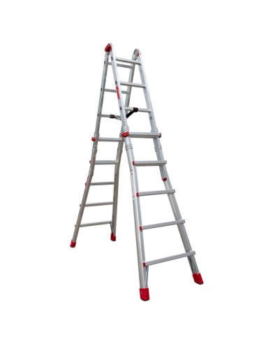 Escada profissional multiusos TELES com 10+10 degraus - FARAONE