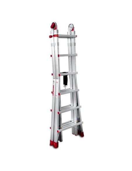 Escada profissional multiusos TELES com 12+12 degraus - FARAONE