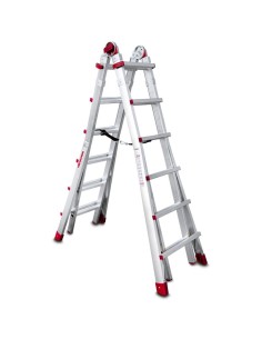 Escada profissional multiusos TELES com 12+12 degraus - FARAONE