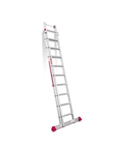 Escalera profesional multiuso EN1400 de dos tramos y 10 peldaños - FARAONE 2