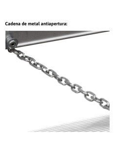 Escadote profissional NDS5 com subida dupla e 8+8 degraus - FARAONE 2