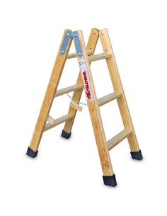 Escada profissional dupla subida LD03 e 3+3 degraus - FARAONE