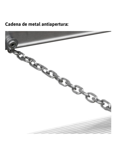 Taburete TPAS4 de doble subida y 4+4 peldaños - FARAONE