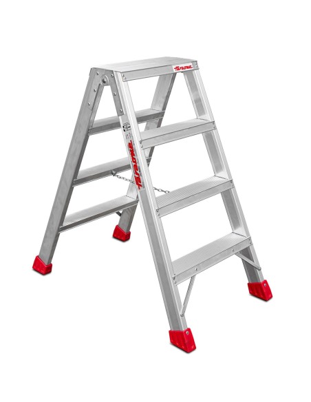 Taburete TPAS4 de doble subida y 4+4 peldaños - FARAONE