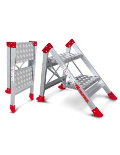 Taburete profesional de alta seguridad SGP2 con 2 peldaños - FARAONE