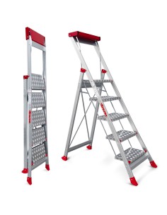 Taburete profesional de alta seguridad SGP5 con 5 peldaños - FARAONE