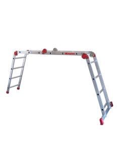 Escada profissional articulada e multiusos EA614 com 14 degraus - FARAONE 2