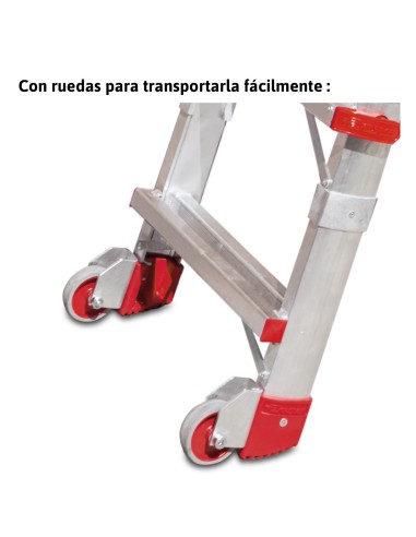 Plataforma dobrável profissional PLAT com 2 - 3 degraus - FARAONE