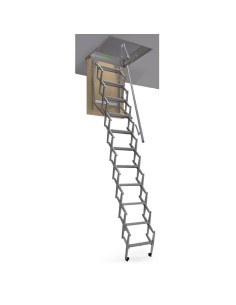 Escada de telhado retrátil profissional RE101-50 - ESCALIBUR