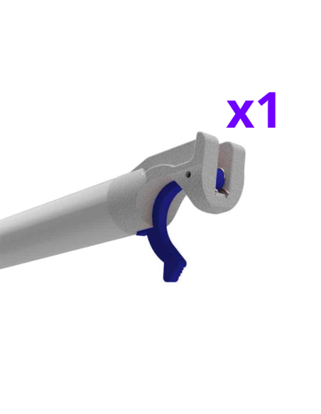 Andamio Plegable de aluminio 75x190 3m altura trabajo con trampilla y barra - XTREM