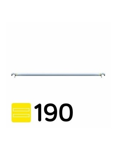 Barra horizontal 190 para andaimes móveis tipo torre | ECO LINE