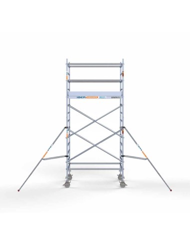 Andaime móvel tipo torre 75x190x520 m - PRO
