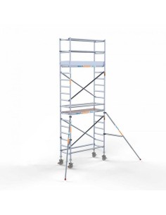 Andamio móvil tipo torre 75x190x620 m - PRO