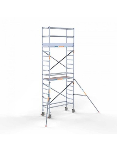 Andaime móvel tipo torre 75x190x620 m - PRO