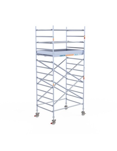 Andaime móvel tipo torre 135x190x520 m - PRO