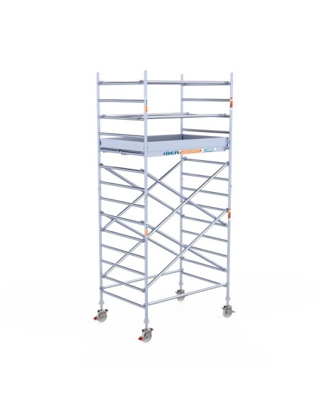 Andaime móvel tipo torre 135x190x520 m - PRO