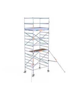 Andaime móvel tipo torre 135x190x620 m - PRO