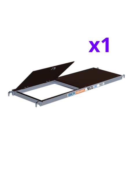 Andaime móvel tipo torre 75x190x520 m | ECO LINE