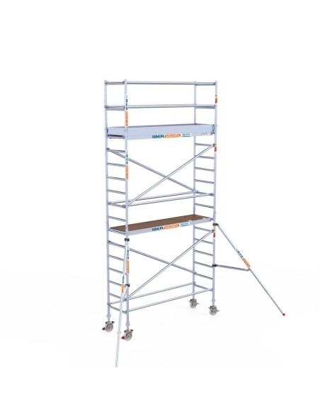 Andaime móvel tipo torre 75x250x620 m - PRO