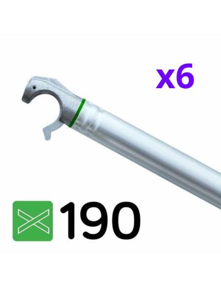 Andamio móvil tipo torre 75x190x720 m | ECO LINE