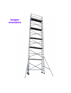 Andamio móvil tipo torre 90x250x1520 m - PRO