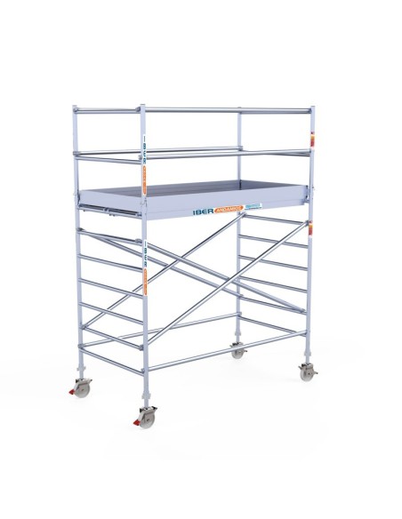 Andaime móvel tipo torre 135x250x420 m - PRO