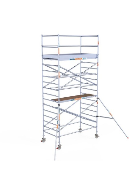 Andaime móvel tipo torre 135x250x620 m - PRO